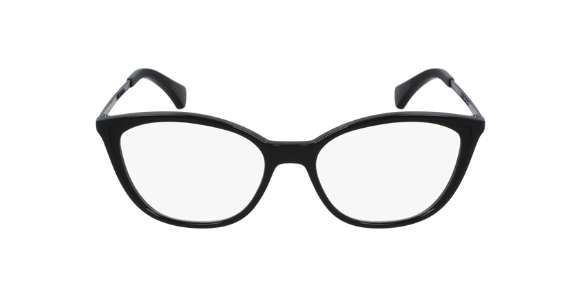 GAFAS GRADUADAS mujer RA7114 negro/negro - vista de frente