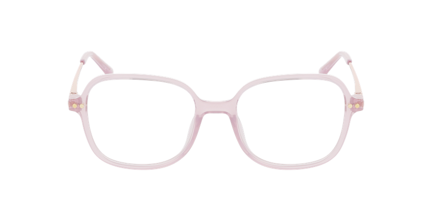 GAFAS GRADUADAS niños JULIA rosa/dorado - vista de frente