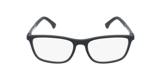 GAFAS GRADUADAS hombre EA 3069 negro/negrovista de frente