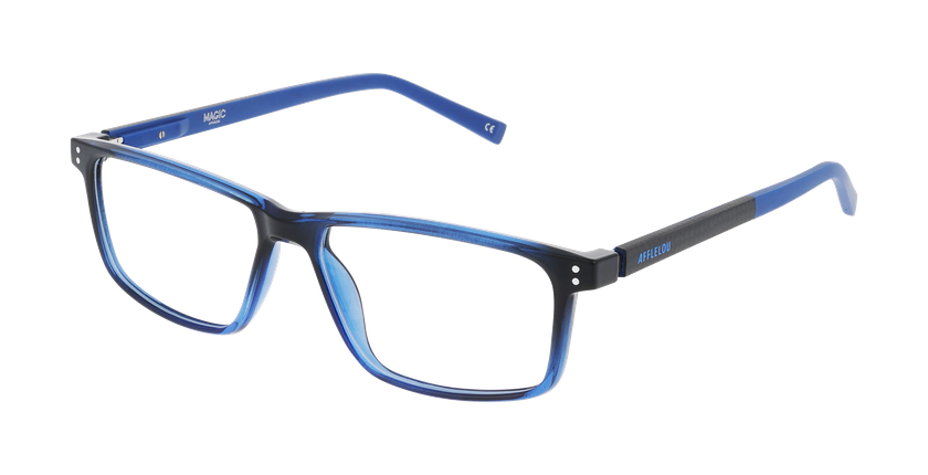 GAFAS GRADUADAS hombre MAGIC340 azul - vista de frente