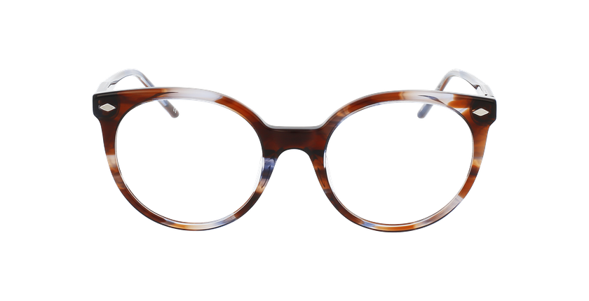 GAFAS GRADUADAS mujer MAGIC 166 azul mármol - vista de frente
