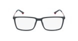 GAFAS GRADUADAS hombre VPL949 gris/rojo - vista de frente