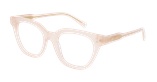 GAFAS GRADUADAS mujer CARACTÈRES ARTISTE marrón - vista de frente