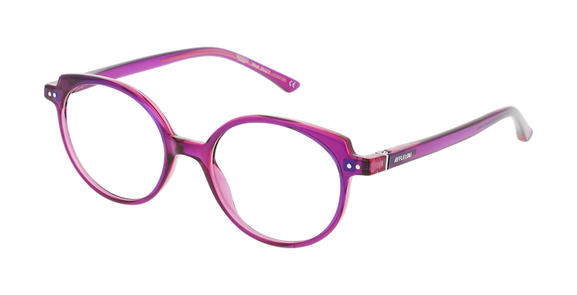 GAFAS GRADUADAS niños SUZY morado/rosa - vista de frente