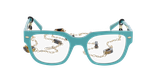 GAFAS GRADUADAS mujer CARACTÈRES AUDACIEUSE verde - vista de frente
