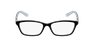 GAFAS GRADUADAS mujer 7044 negro/blanco