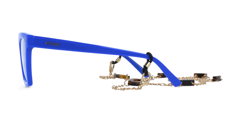 GAFAS GRADUADAS mujer CARACTÈRES MYSTÉRIEUSE azul - vista de frente