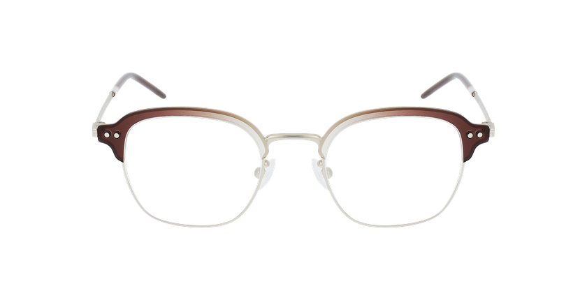GAFAS GRADUADAS mujer MAGIC 200 marrón/dorado - vista de frente