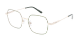 GAFAS GRADUADAS mujer LEA verde - vista de frente
