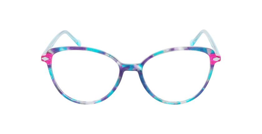 GAFAS GRADUADAS mujer MAGIC280 azul/morado - vista de frente