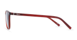 GAFAS GRADUADAS AFFLELOU FORTY SOLAR COLOR BURDEOS rojo - vista de frente