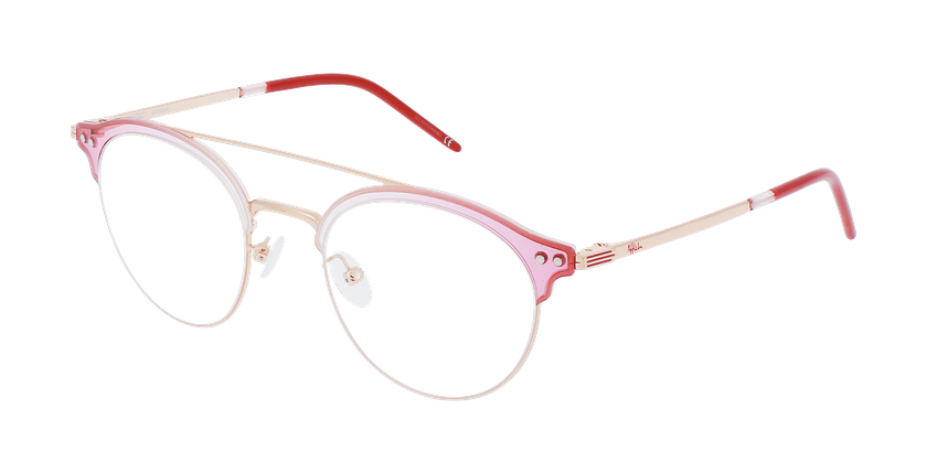 GAFAS GRADUADAS mujer MAGIC 199 rosa/dorado - vista de frente
