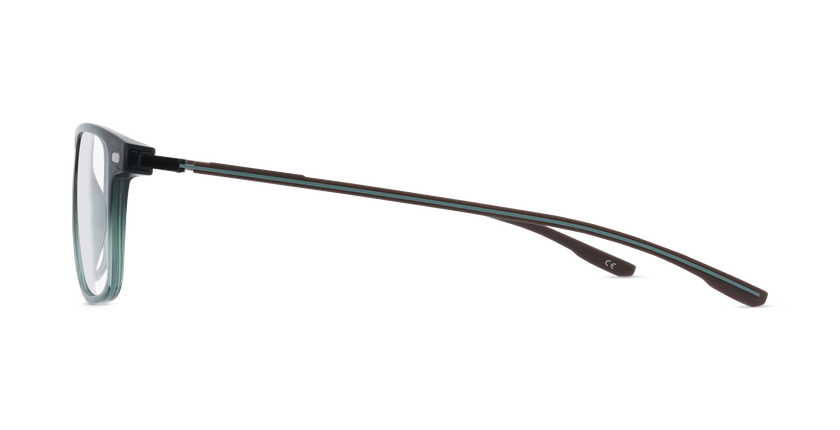 GAFAS GRADUADAS hombre MAGIC245 negro/rojo - vista de frente