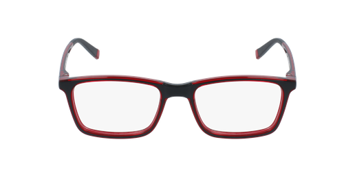 GAFAS GRADUADAS niños RFOC1 negro/rojovista de frente