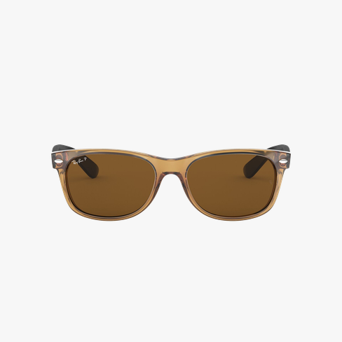 GAFAS DE SOL New Wayfarer RB2132 945/57 naranja vista de frente