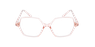 GAFAS GRADUADAS mujer RZERO43 rosa/dorado
