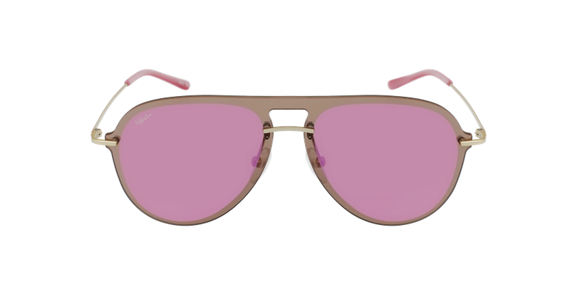 GAFAS DE SOL WAIMEA dorado/rosa - vista de frente