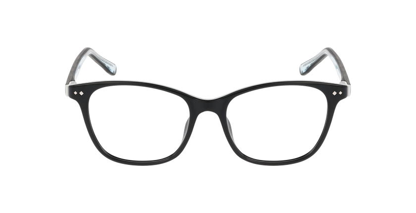 GAFAS GRADUADAS mujer COSY negro - vista de frente