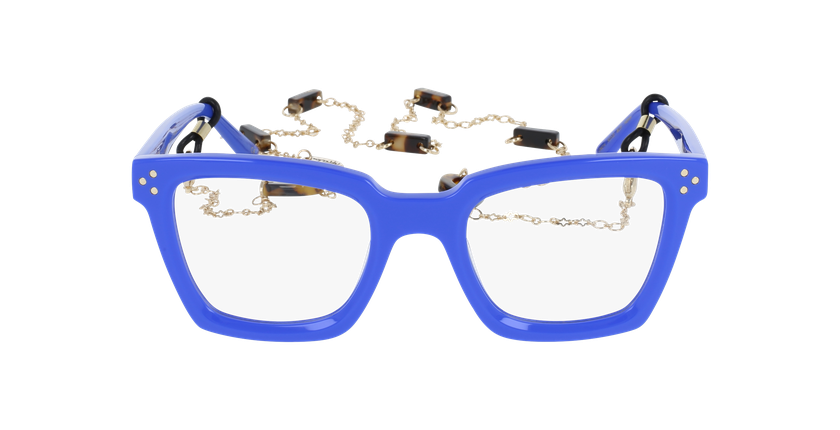 GAFAS GRADUADAS mujer CARACTÈRES MYSTÉRIEUSE azul - vista de frente