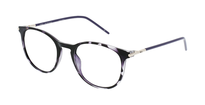 GAFAS GRADUADAS mujer MAGIC 86 carey/morado - vue de 3/4