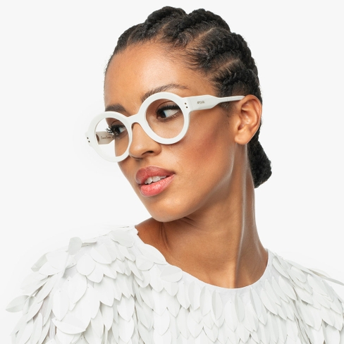 GAFAS GRADUADAS mujer CARACTÈRES PERSPICACE blanco