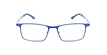 GAFAS GRADUADAS hombre MAGIC 129 CARBONE azul/azul / negro - vista de frente