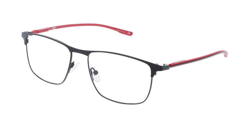 GAFAS GRADUADAS hombre MAGIC241 negro/rojo - vista de frente