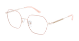 GAFAS GRADUADAS mujer MAGIC317 rosa/dorado - vista de frente