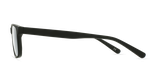 GAFAS GRADUADAS niños RZERO27 negro - vista de frente