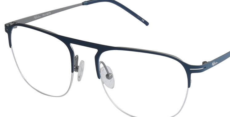 GAFAS GRADUADAS hombre NEON azul/plateado