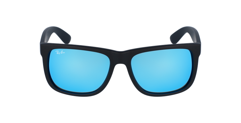 GAFAS DE SOL hombre JUSTIN negro/azul - vista de frente