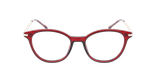 GAFAS GRADUADAS mujer GEORGIA rojo - vista de frente