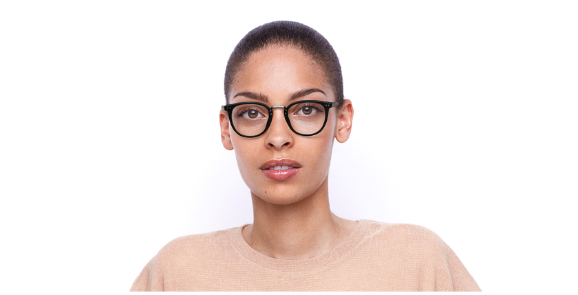 GAFAS GRADUADAS BACH negro - vista de frente