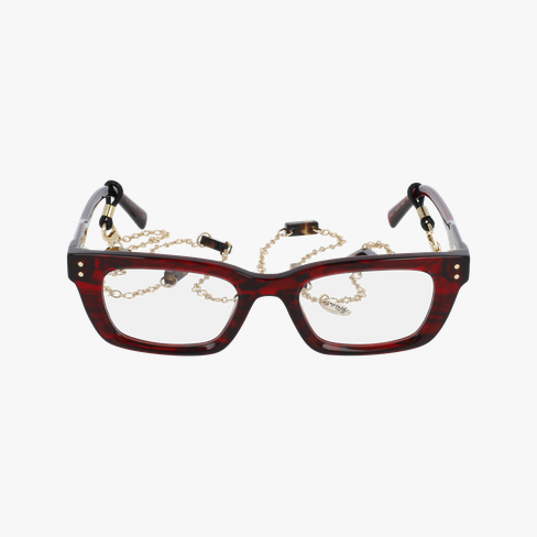 GAFAS GRADUADAS mujer CARACTÈRES CRÉATIVE rojo marmoleado