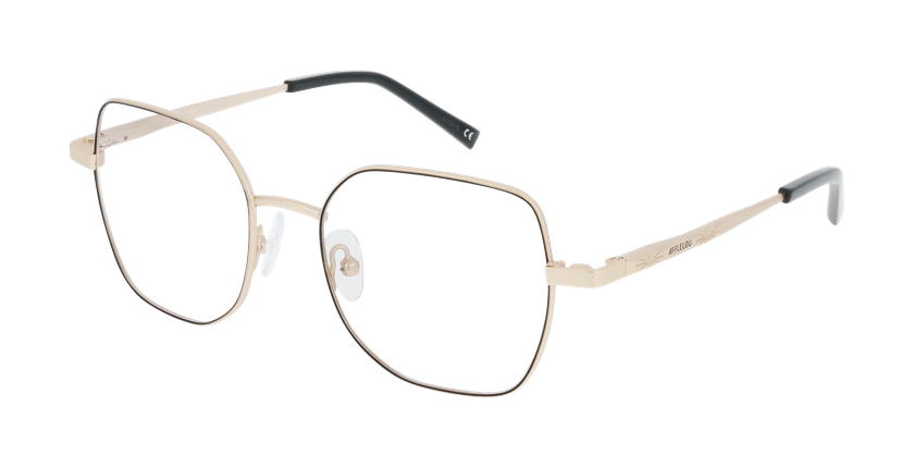 GAFAS GRADUADAS mujer FELICIE dorado/negro - vista de frente