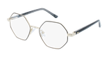 GAFAS GRADUADAS niños MAGIC JUDITH negro/dorado - vista de frente