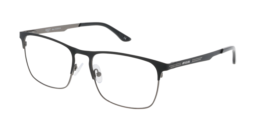 GAFAS GRADUADAS hombre HUGOLIN negro - vista de frente