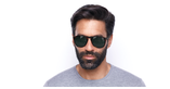 GAFAS DE SOL hombre 0PO9649S carey - vista de frente