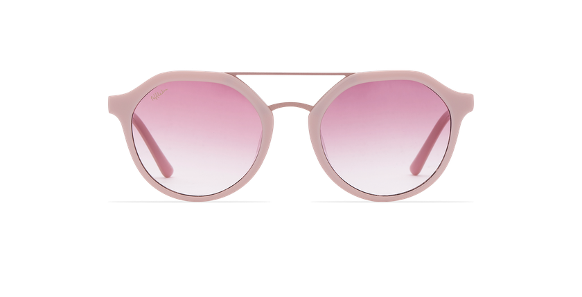 Gafas de sol mujer KYLIE rosa - vista de frente