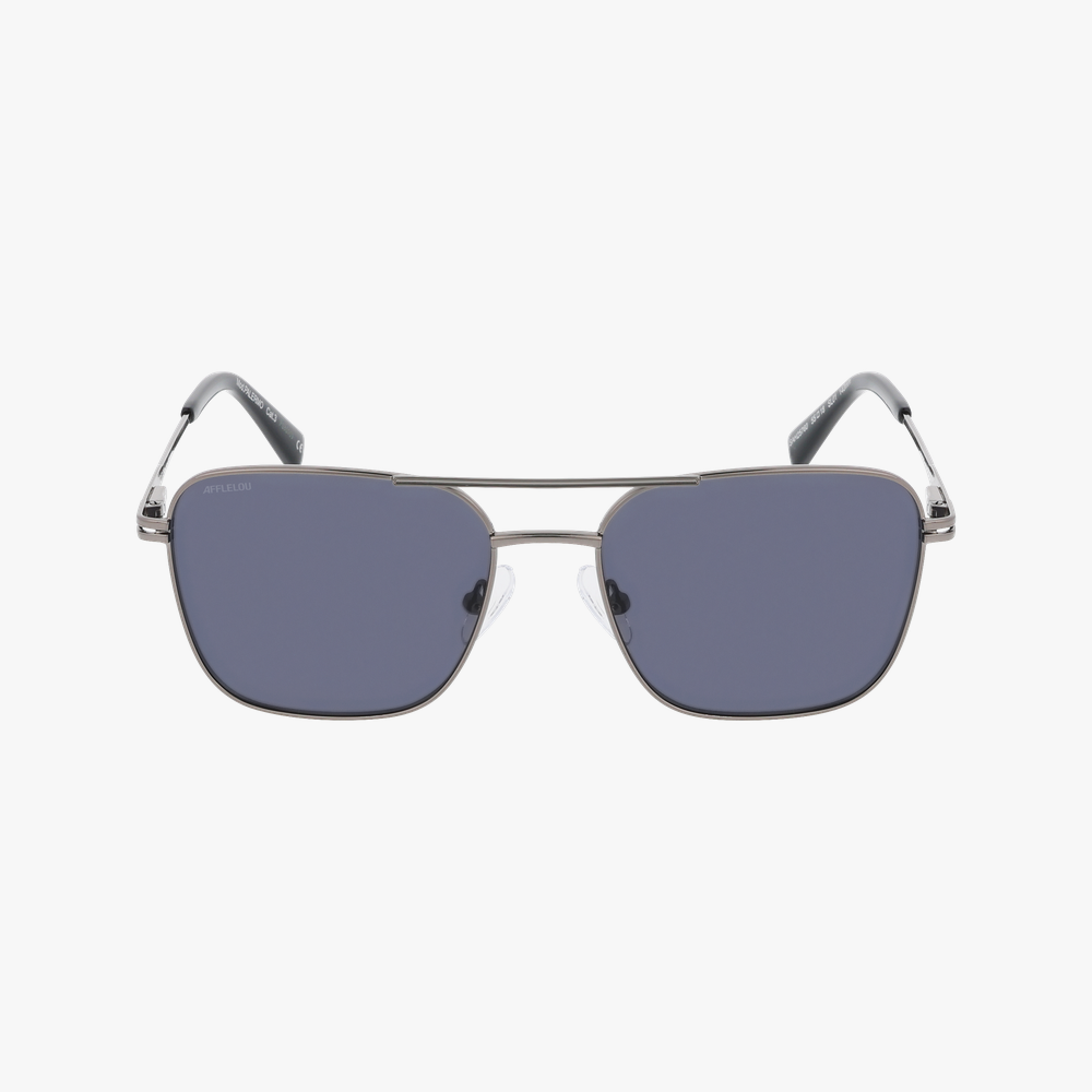 GAFAS DE SOL hombre PALERMO plateado - vista de frente