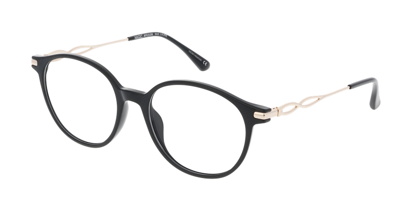 GAFAS GRADUADAS mujer LAURE negro - vista de frente