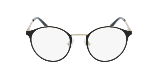 GAFAS GRADUADAS niños MAGIC CAMILLA negro/dorado vista de frente