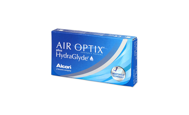 Lentillas AIROPTIX HYDRAGLYDE MENSUALES - 6L - vista de frente