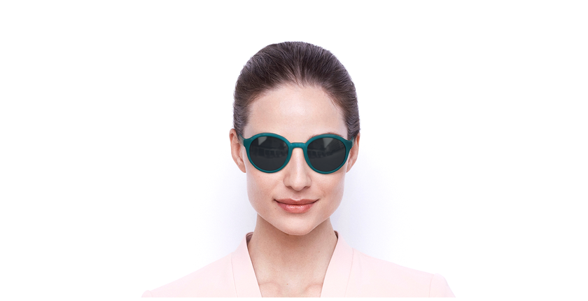 Gafas de sol mujer BIANCA POLARIZED verde - vista de frente