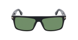 GAFAS DE SOL hombre PHILIPPE FT0999 negro brillante - vista de frente