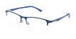 GAFAS GRADUADAS hombre MAGIC 128 CARBONE azul/azul / negro - vista de frente