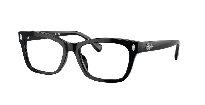 GAFAS GRADUADAS mujer 0RA7154U negro brillante - vista de frente