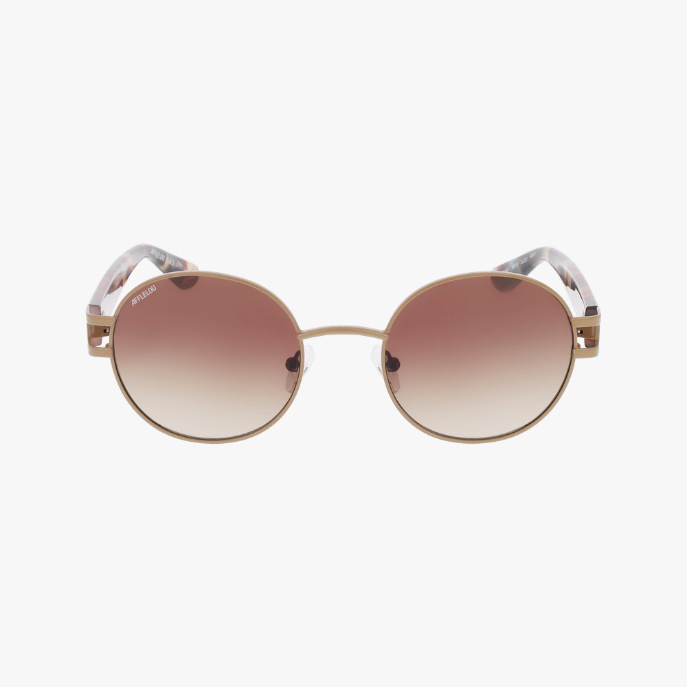 GAFAS DE SOL mujer MONDAKA marrón/beige - vista de frente