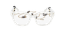 GAFAS GRADUADAS mujer EFFRONTEE blanco