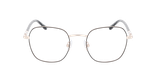 GAFAS GRADUADAS mujer MAGIC319 negro/dorado - vista de frente